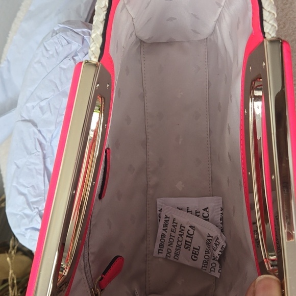 NWT Kate Spade woven convertible clutch bag - Picture 9 of 11